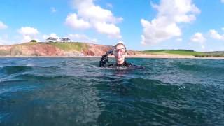 Snorkelling at Thurlestone Devon [upl. by Burchett]