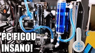 MONTANDO MEU PRIMEIRO WATER COOLER CUSTOM [upl. by Dre911]