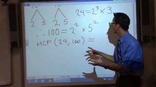 Highest Common Factor HCF amp Lowest Common Multiple LCM [upl. by Saihtam]