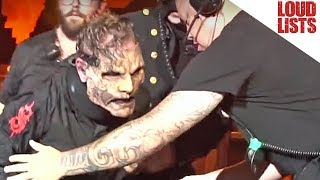 Top 10 Craziest Slipknot Moments [upl. by Whiney]