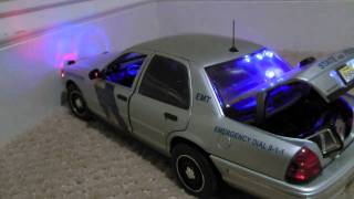 118 Scale Police Cars For Sale My Collection 1080p Full HD [upl. by Sidnal]