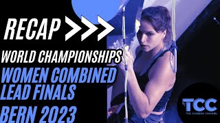 Women Combined Lead Finals  BERN  IFSC World Championships 2023 22 [upl. by Aleak]