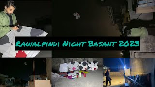 Rawalpindi night basant 2023 Night basant in rawalpindi 2023 [upl. by Gusba]