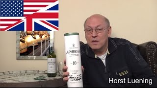 Whisky ReviewTasting Laphroaig 10 years [upl. by Tootsie]