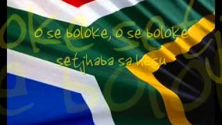 South Africa National Anthem Nkosi sikelel iAfrikamp4 [upl. by Singh]