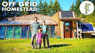 Homesteading Family Living OffGrid in a Spectacular Earthship [upl. by Rima853]