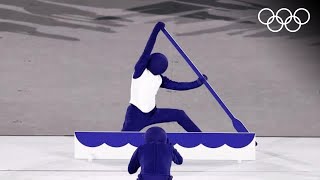 Breathtaking Pictogram Performance at Tokyo 2020 Opening Ceremony  Tokyo2020 Highlights [upl. by Eekaz]