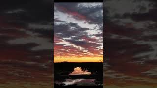 Sunrise Galena bridge Ajana Murchison river Nanda county [upl. by Varick]