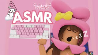 ROBLOX My Melody Tower 🎀 but its very RELAXING VERY CLICKY [upl. by Rehpotirhc]