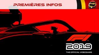 F1 2019  Premières infos  F2 date de sortie Livrées [upl. by Fedirko]