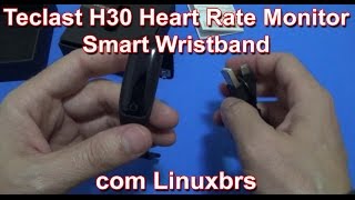 Teclast H30 Monitor Smart Wristband  UNBOXING  Gearbest [upl. by Hall24]