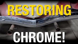 HowTo Restore Old Chrome On Barn Find  Restoration HACK from Eastwood [upl. by Wentworth]