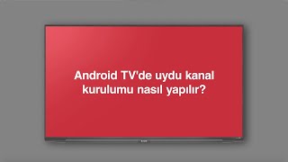 Android TV’de Uydu Kanal Kurulumu Nasıl Yapılır [upl. by Anewor17]