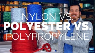 Nylon vs Polyester vs Polypropylene Rope  How to Choose the Right Rope [upl. by Keyte]