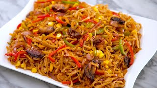 How to make a BETTER Beef Noodle Stirfry  Hoisin Beef Noodle Stir Fry  Marions Kitchen [upl. by Attah]