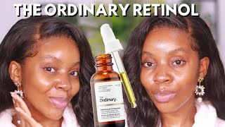 THE ORDINARY RETINOL 2 in squalene Review HOW TO CLEAR HYPERPIGMENTATION woc the Ordinary Skincare [upl. by Marquardt]