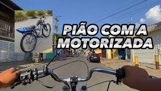 PIÃO DE MOTORIZADA ARO 24 [upl. by Ellenar]