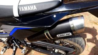 Yamaha WR125X  Full Arrow Exhaust System [upl. by Aicelf683]