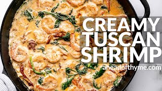 Creamy Tuscan Shrimp [upl. by Yevol]