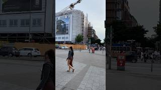 Spitalerstraße Blick vom Hauptbahnhof Hamburg [upl. by Thoer]