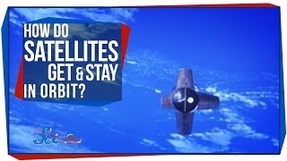 How Do Satellites Get amp Stay in Orbit [upl. by Gustavo]