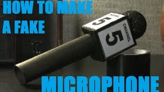 How to build a prop microphone [upl. by Past701]