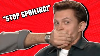 tom holland spoiling marvel movies for 13 minutes straight [upl. by Arac]