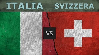 ITALIA vs SVIZZERA  Potenza militare  Confronto  2018 [upl. by Echo]