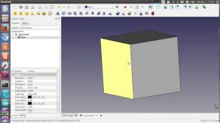 Tutorial de Freecad 240 Cubo hola mundo [upl. by Leizahaj530]