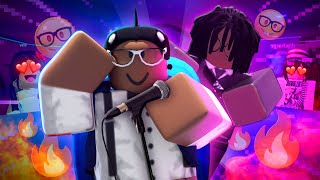 NERDS FREESTYLE IN STUDIO ON ROBLOX FOR BADDIES FT AQUA RAPS [upl. by Ten]