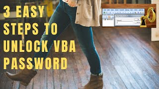 Unlock Protected Excel VBA Project and Macro codes How to unlock VBA password in 3 easy steps [upl. by Roanne]