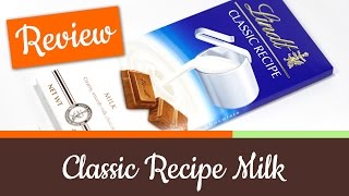 Barra ao Leite Classic Recipe Milk  Lindt  Review Chocolate 108 [upl. by Lerak]