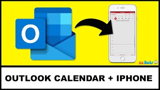 How to Add Outlook Calendar to Your iPhone iCloud Calendar  zzBots [upl. by Adnalahs]