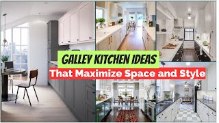 48 Galley Kitchen Ideas That Maximize Space and Style [upl. by Ahsataj]