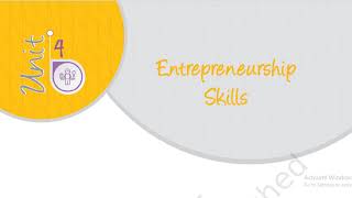 Entrepreneurship skills part A CLASS IX IT 402 [upl. by Greenman347]