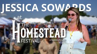 JessicaSowards inspires at TheHomesteadFestival [upl. by Enelak751]