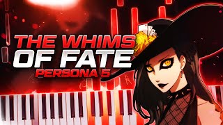 The Whims of Fate  Persona 5  Shoji Meguro  Piano Embers Cover amp Tutorial [upl. by Adnoek]