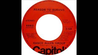 Rance Allen Group  Reasons To Survive [upl. by Aurie]