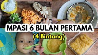 Resep MPASI 6 Bulan Pertama  MPASI Anti GTM [upl. by Karon]