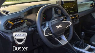 New 2024 Dacia Duster INTERIOR – More modern look than Before [upl. by Wurst203]