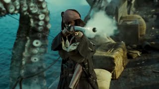 Pirates Des Caraibes 2  Pearl VS Kraken Scène Culte [upl. by Misty141]