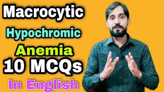 Macrocytic Normochromic Anemia MCQs  In English  10 MCQs  MLT MCQs [upl. by Aramanta997]