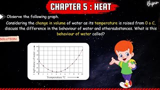 Considering change in volume of water as temperatur raised 0°C discuss behaviour amp What is called [upl. by Arraet]