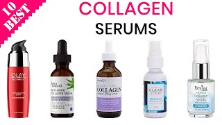 10 Best Collagen Serums for Face  Top AntiAging Skin Firming Collagen Serum for Youthful Skin [upl. by Eaton]