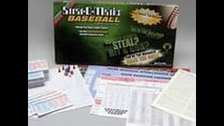 A how to StratOMatic Baseball CampD full game play [upl. by Hodges166]