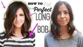 ✧ How to Cut the PERFECT Long Bob ✧ quotLob Haircutquot [upl. by Clevie]