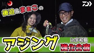 【アジング初心者必見】後迫＆まぁこのアジング強化合宿！ in 宇和島 [upl. by Assirek]