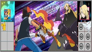 Ash vs Cynthia [upl. by Aurelea]