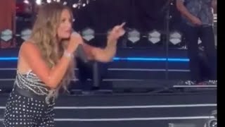 Carly Pearce Throws Fan Out of Concert Video [upl. by Ehsiom]