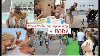 DÍA COMPLETO ¡TRIATLÓN DE VALENCIA  BODA  Vlog Fátima Cantó [upl. by Malissia]